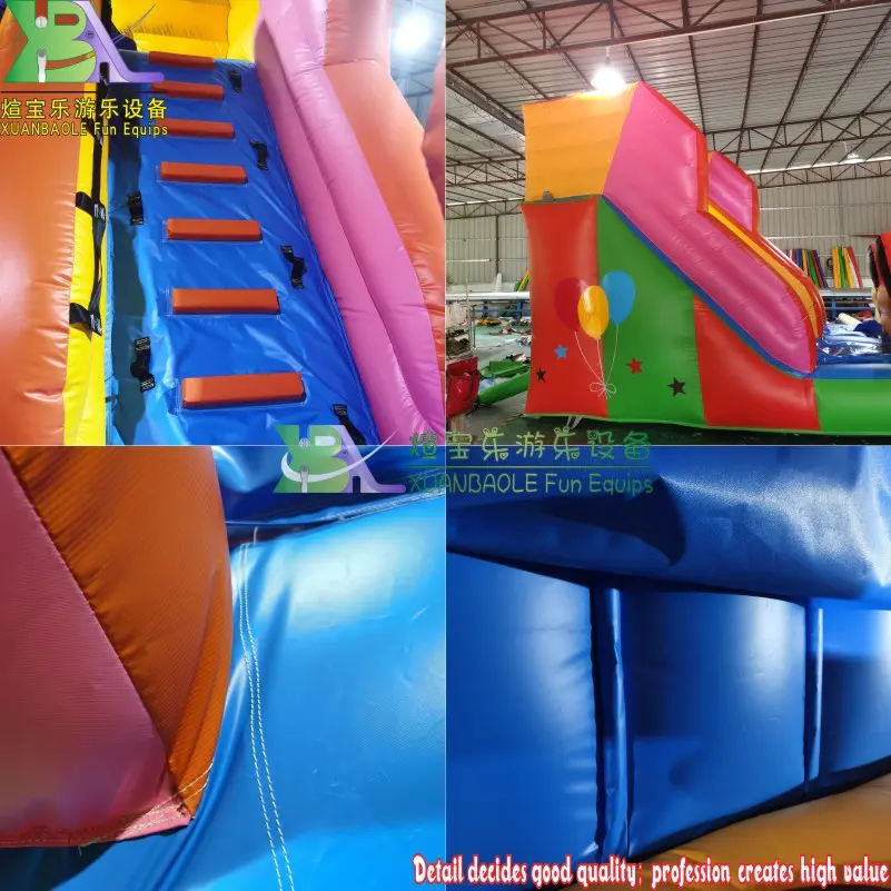 13.3' High Commercial Kids Inflatable Clown Slide with CE certified by EN14960 made of lead free material from KK Inflatables