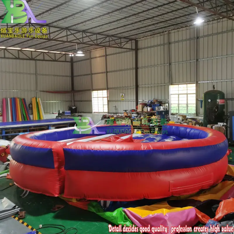 Commercial New Design Inflatable Mechanical Bull Rodeo Bull Riding Cowboy Crazy Bull Mattress