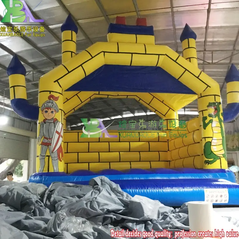 Camelot Bouncy Castle 13.3FT x13.3FT Deluxe Camelot Fortress Bouncy Castle - Bouncy Hire Or Wedding Party Kids or Adults Jumping Use