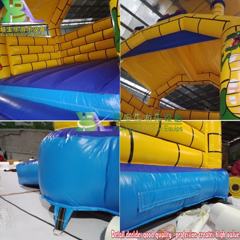Camelot Bouncy Castle 13.3FT x13.3FT Deluxe Camelot Fortress Bouncy Castle - Bouncy Hire Or Wedding Party Kids or Adults Jumping Use