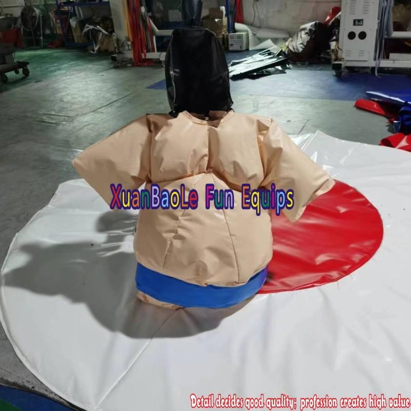 CE Approved Kids Sumo Fight Wrestling Inflatable Fat Suit PVC Cotton Sumo Suit Game