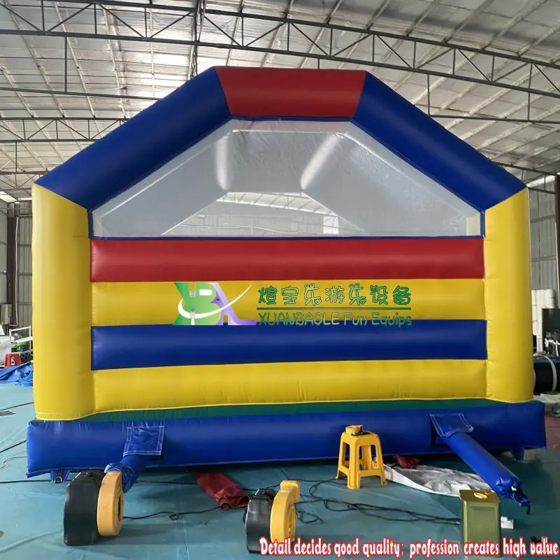 Custom Made Factory Supply PVC Material Jumping Inflatable Bouncer Castle Safe Jumper Bouncer For Kids