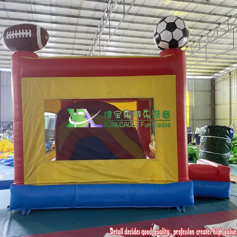 Commercial Grade Inflatable Super Sports Arena Bouncer Bouncy House
