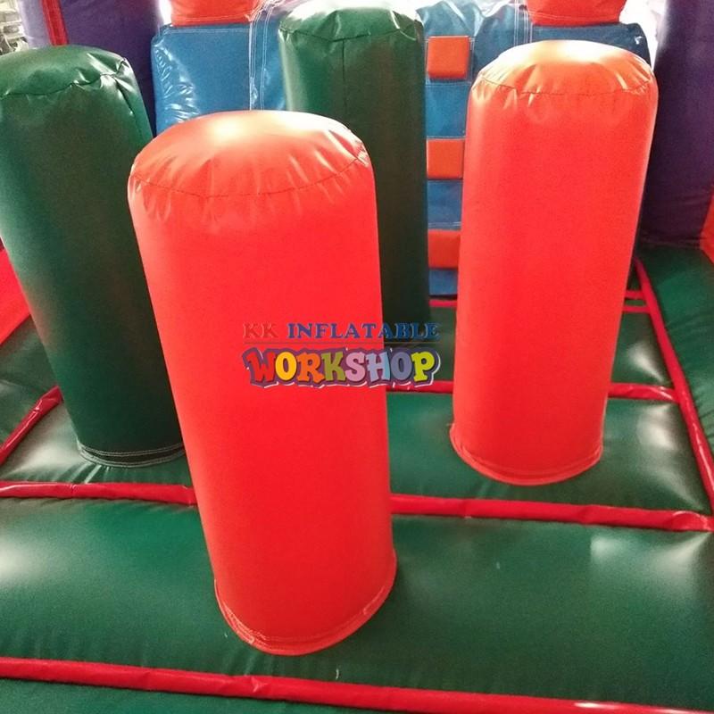 KK INFLATABLE hot selling inflatable slide colorful for parks-2