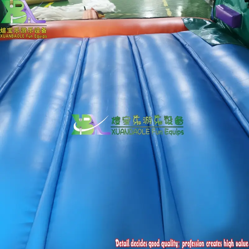 Manufacturing high quality indoor small inflatable jungle slide inflatable bounce house combo
