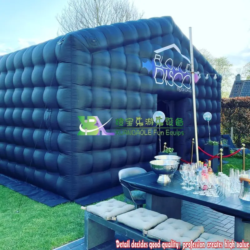 Portable Commercial Inflatable Night Club Movie Tent Cube Tent Party Tent