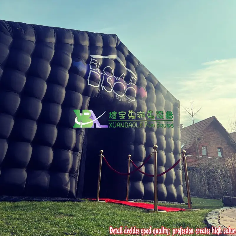 Portable Commercial Inflatable Night Club Movie Tent Cube Tent Party Tent
