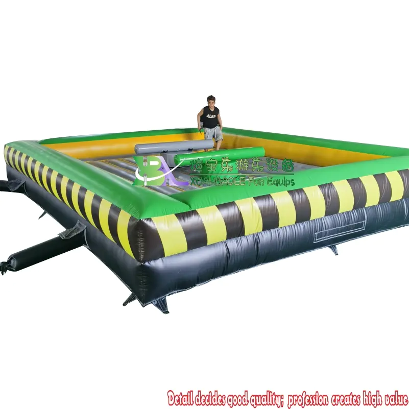 Gladiator jousting challenge inflatable game, Extreme Gladiator Joust Arena