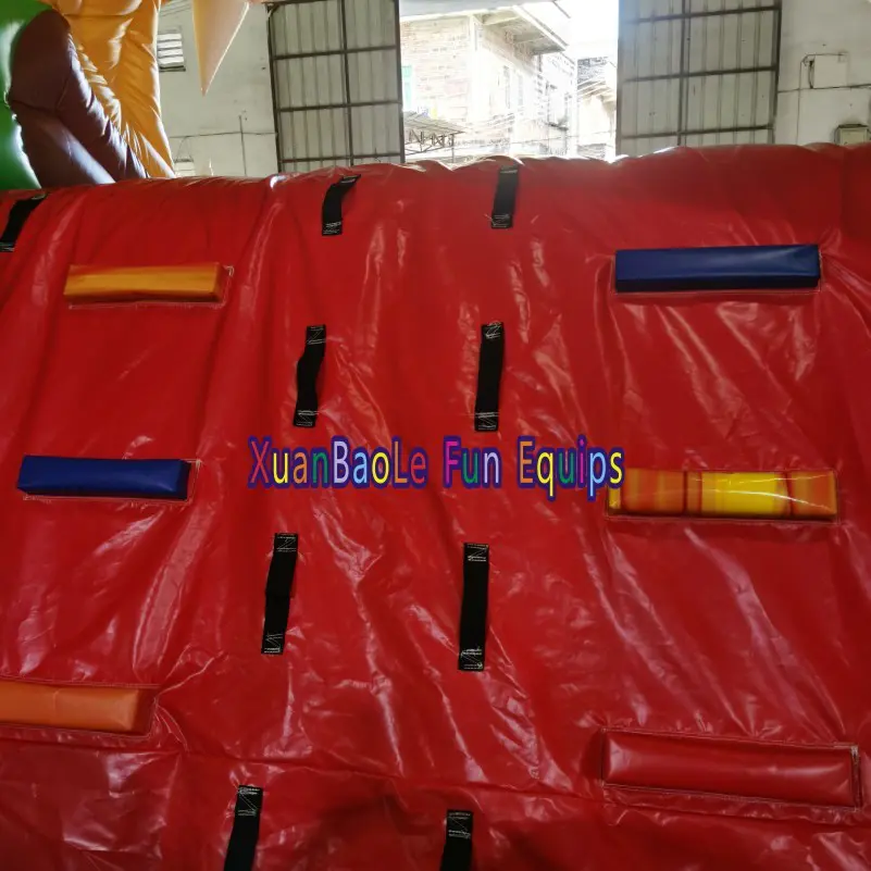 Obstacle course Jungle 9.5M inflatable tropical fun run assault course