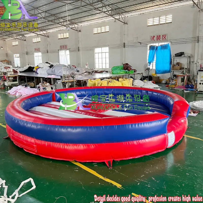 Bull Rodeo Sports Entertainment Party Rental Equipment Riding Rodeo Mechanical Bull with Inflatable USA mattress