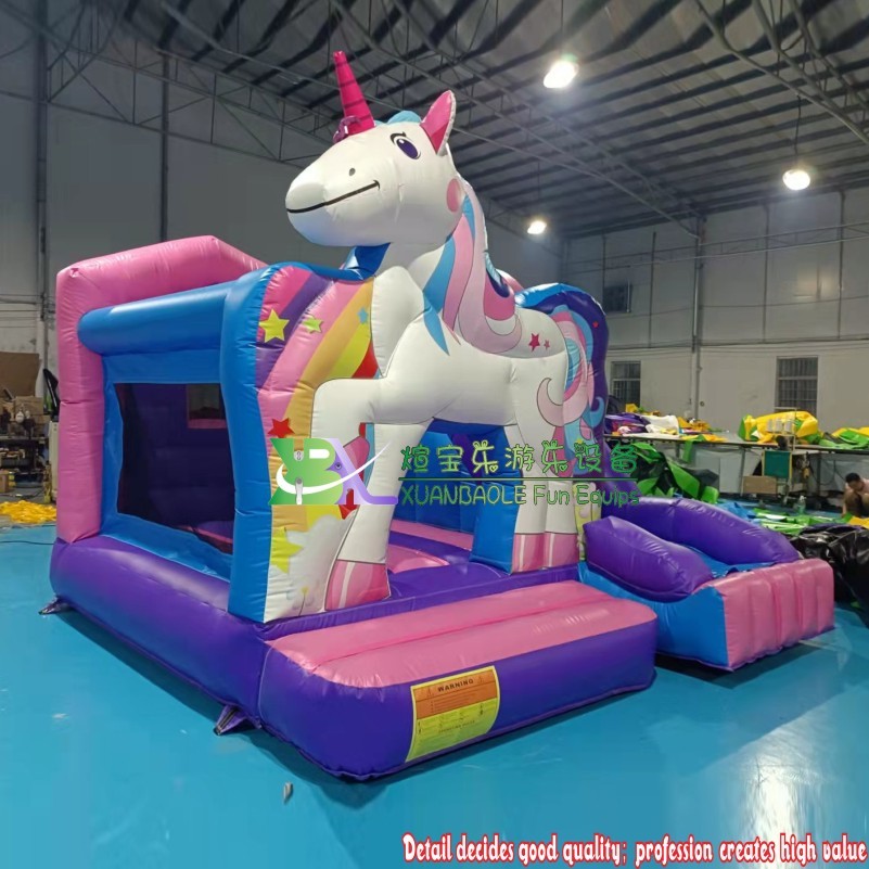 The Magic of the Unicorn Inflatable Bouncy Castle Unleashed