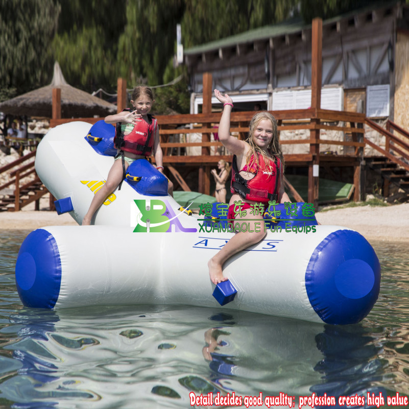 Water seesaw totter rocker inflatable water floating for water park for water sports