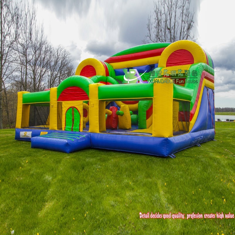 Inflatable Bounce in One Combo fun game