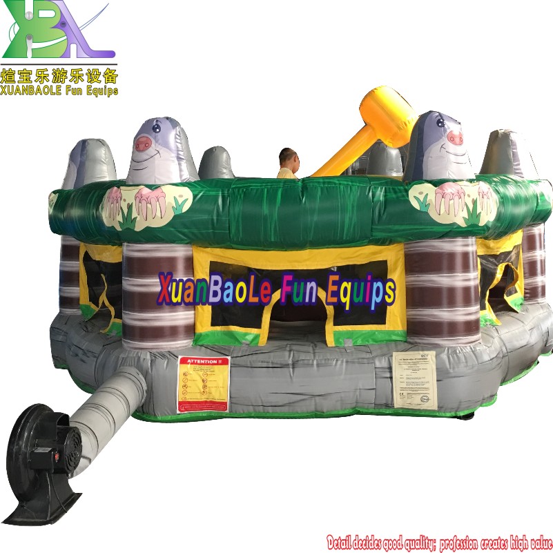 The Emergence of Life-sized Inflatable Whack-a-Mole Game
