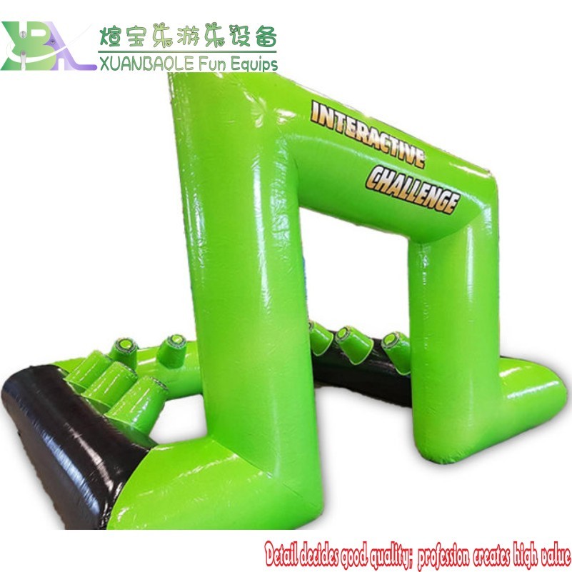 IPS system Inflatable Interactive Strike Challenge Battle Games for Outdoor party