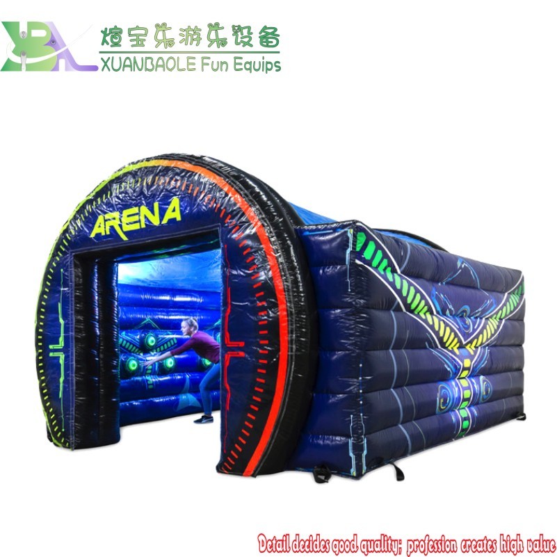 Tag the light arena inflatable party jump game inflatable arena with interactive play system