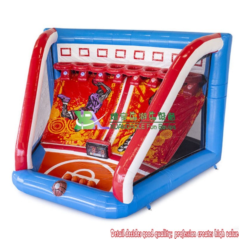 Basketball Shootout Interactive Play IPS inflatable Sports challenges game