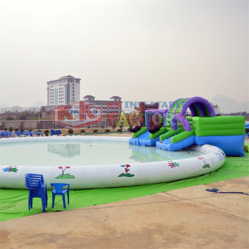 KK INFLATABLE custom inflatable water playground animal modelling for children-2