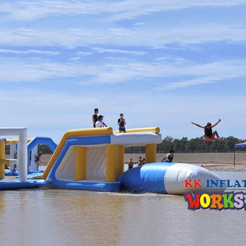 KK INFLATABLE animal model inflatable floating water park wholesale for paradise-3