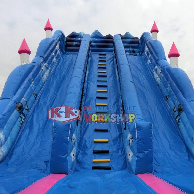 KK INFLATABLE trampoline jumping castle manufacturer for playground-3