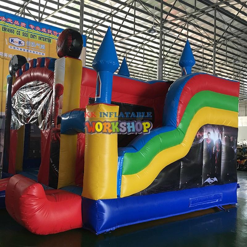KK INFLATABLE trampolines inflatable bounce house colorful for kids-3