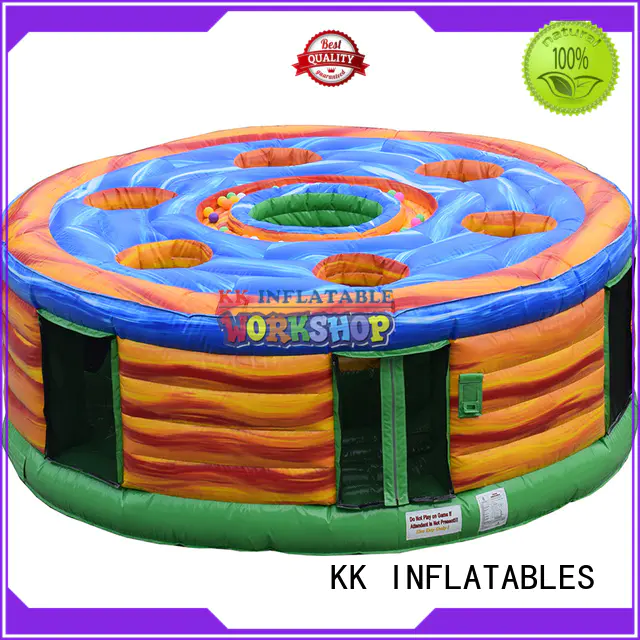 KK INFLATABLE funny kids climbing wall factory direct for entertainment