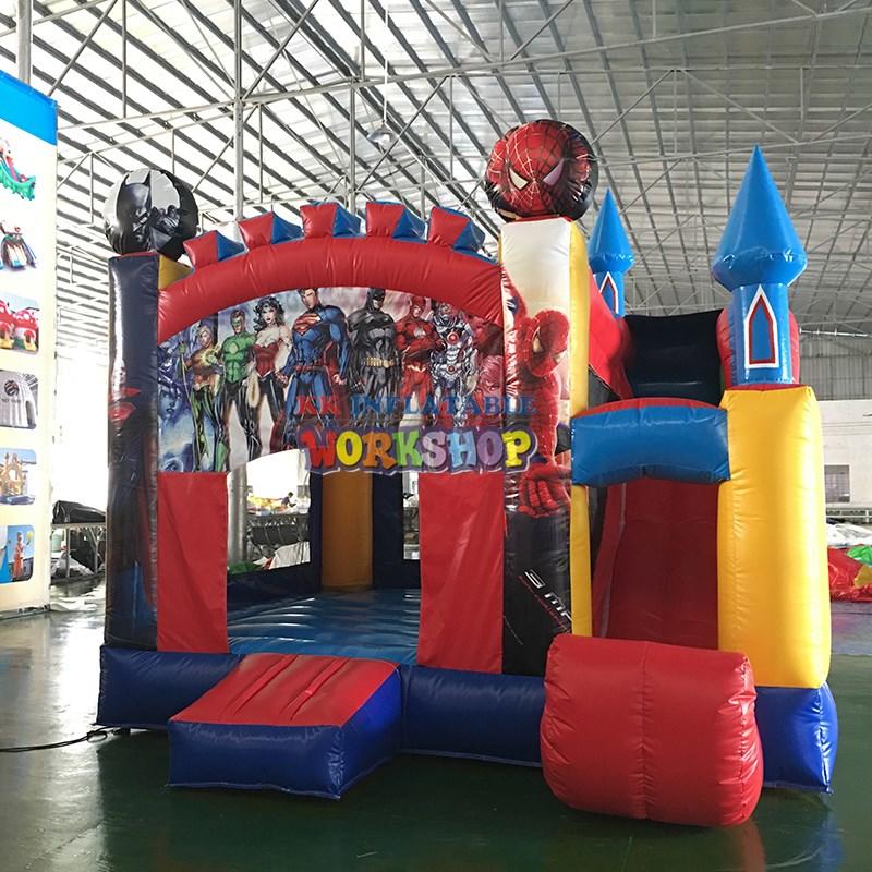 KK INFLATABLE trampolines inflatable bounce house colorful for kids-2