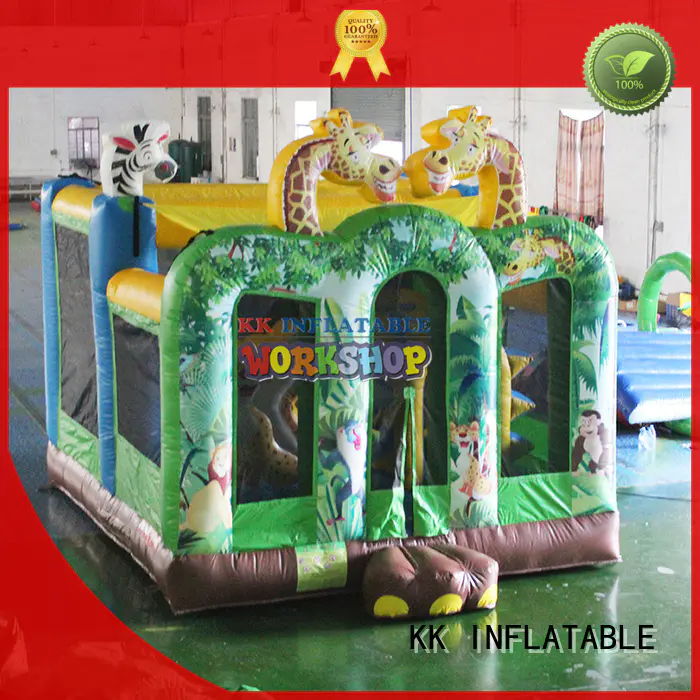 moonwalks for sale trampoline for amusement park KK INFLATABLE
