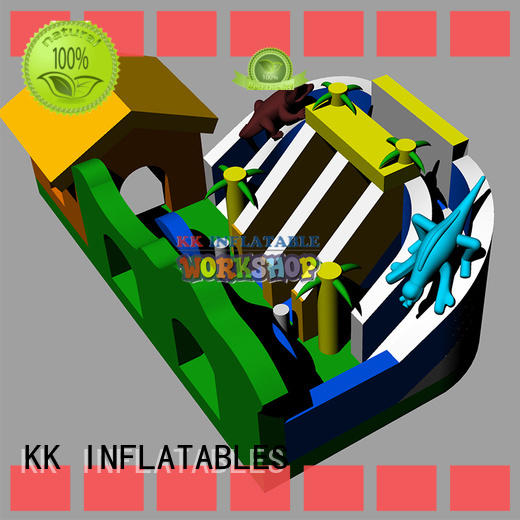 KK INFLATABLE commercial inflatable play center colorful for kids