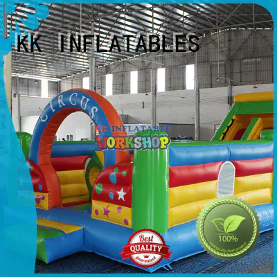 durable inflatable castle transparent factory direct for playground