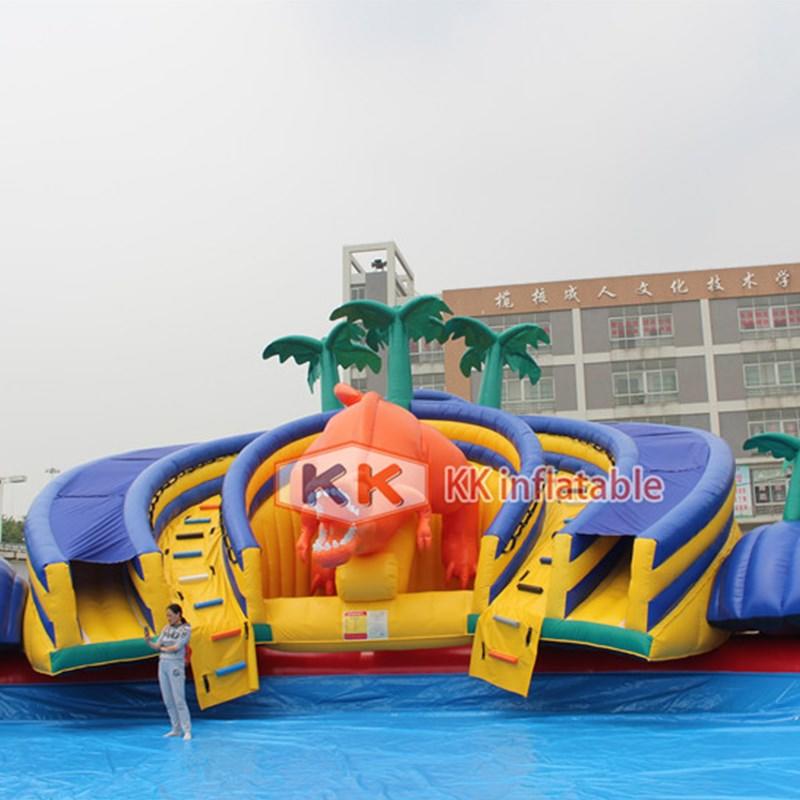 cartoon inflatable water playground animal modelling for children KK INFLATABLE-2