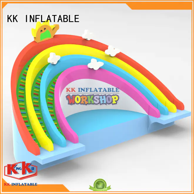 KK INFLATABLE pvc inflatable theme playground manufacturer for paradise