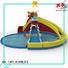 rainbow inflatable water parks pvc for amusement park KK INFLATABLE