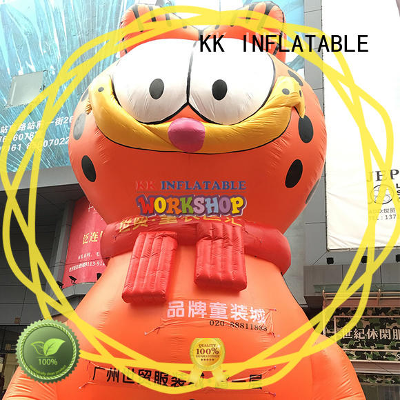 pvc minion christmas blow up character model for exhibition KK INFLATABLE