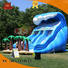 KK INFLATABLE rainbow kids inflatable water park good quality for beach
