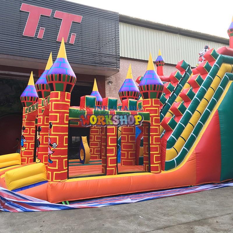 pirate ship inflatable play center manufacturer for playground KK INFLATABLE-2