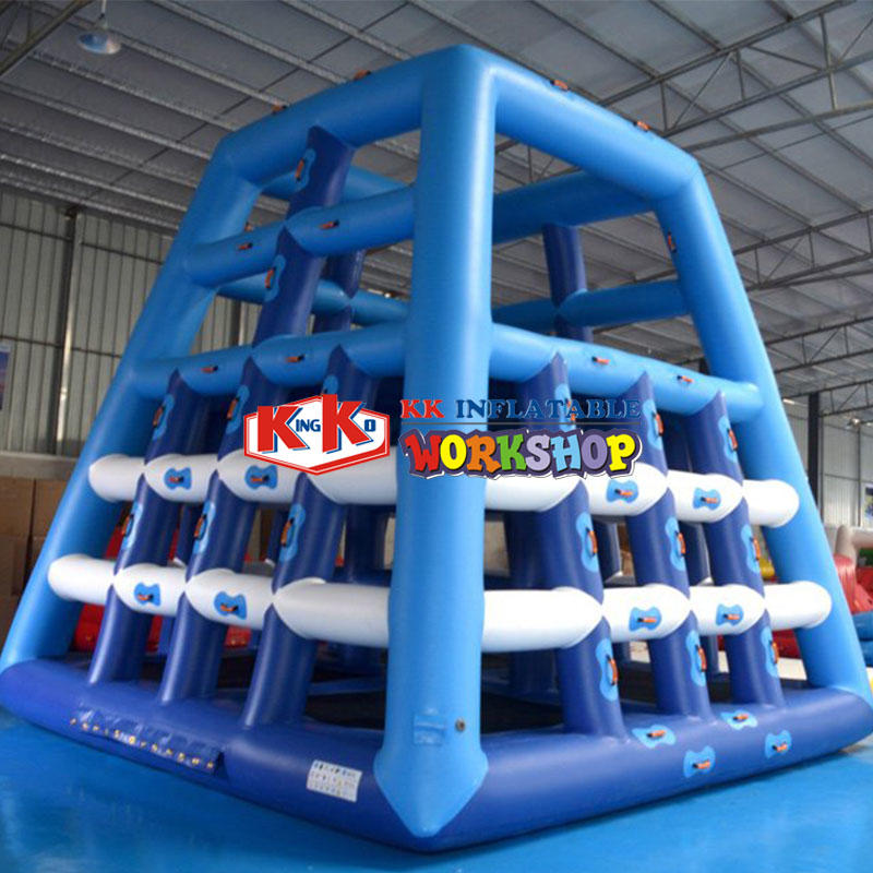 KK INFLATABLE tall inflatable floating water park factory direct for paradise-3