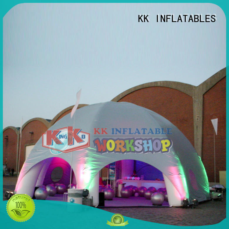 KK INFLATABLE square blow up tent factory price for Christmas