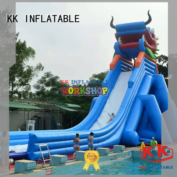 KK INFLATABLE long inflatable water slide buy now for paradise