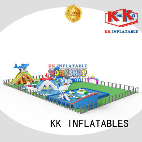 Inflatable Combination Land Water Paradise