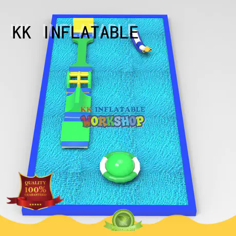 KK INFLATABLE amazing inflatable floating water park manufacturer for paradise