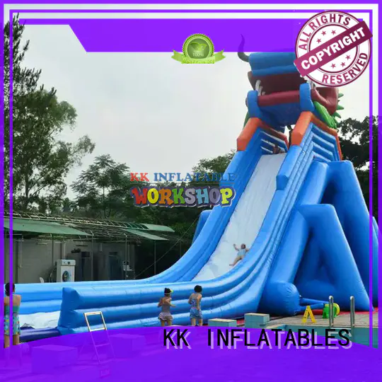 KK INFLATABLE multichannel inflatable theme playground supplier for beach