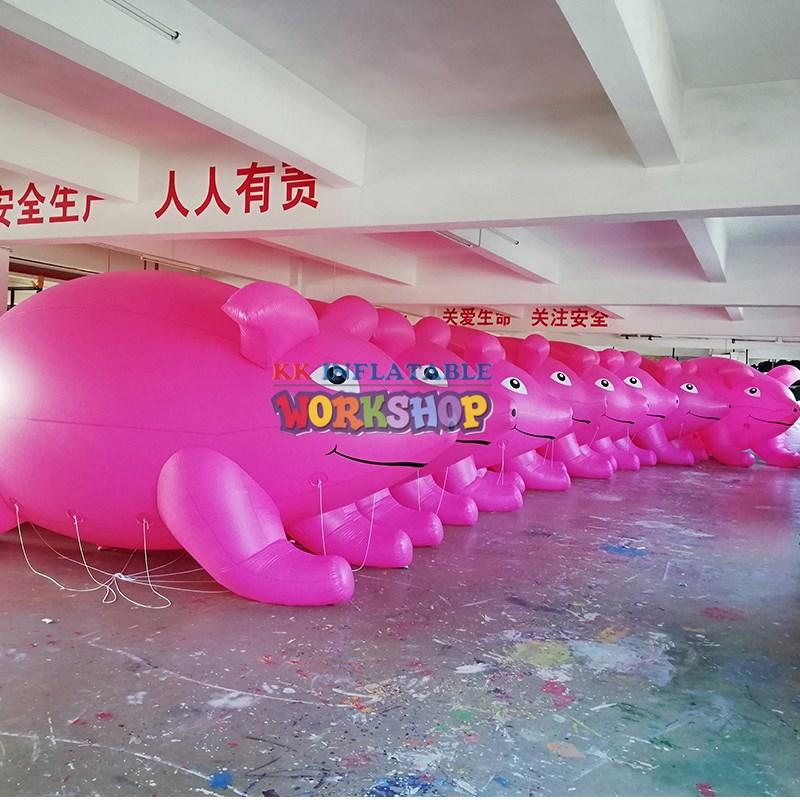 KK INFLATABLE commercial advertising blow up figures animal model for shopping mall-3