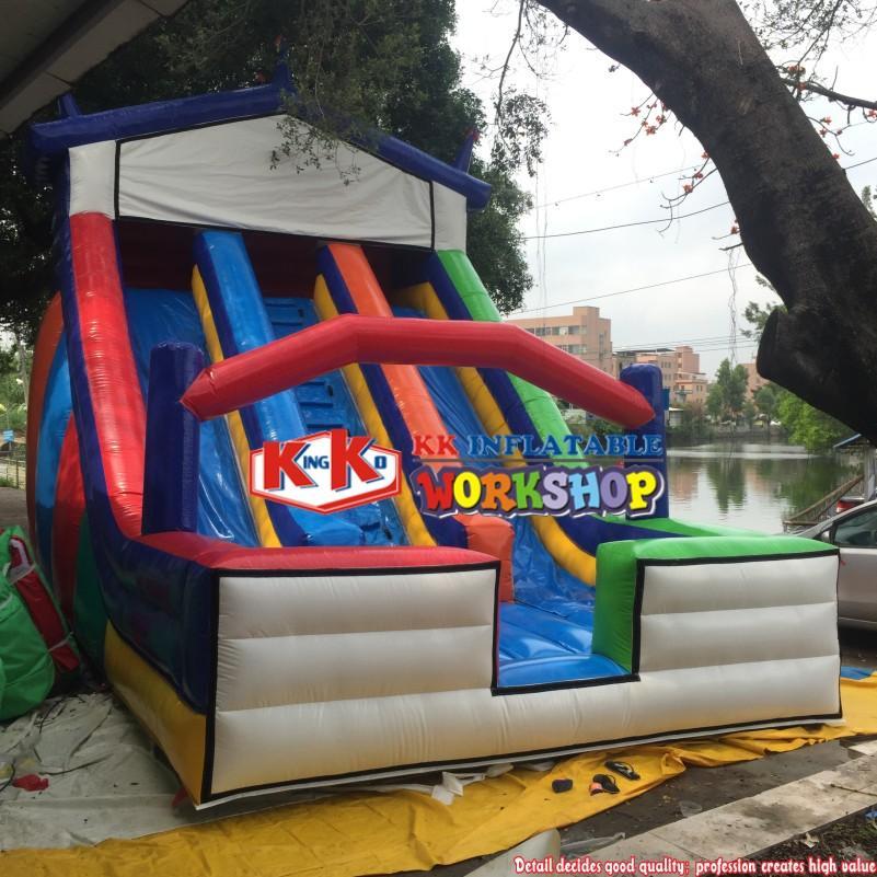 KK INFLATABLE customized inflatable slide various styles for parks-3