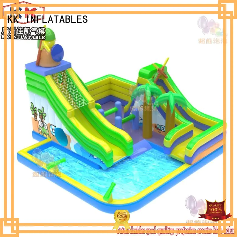 KK INFLATABLE amazing inflatable floating water park manufacturer for swimming pool
