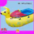 trampoline inflatable canoe manufacturer for water park KK INFLATABLE
