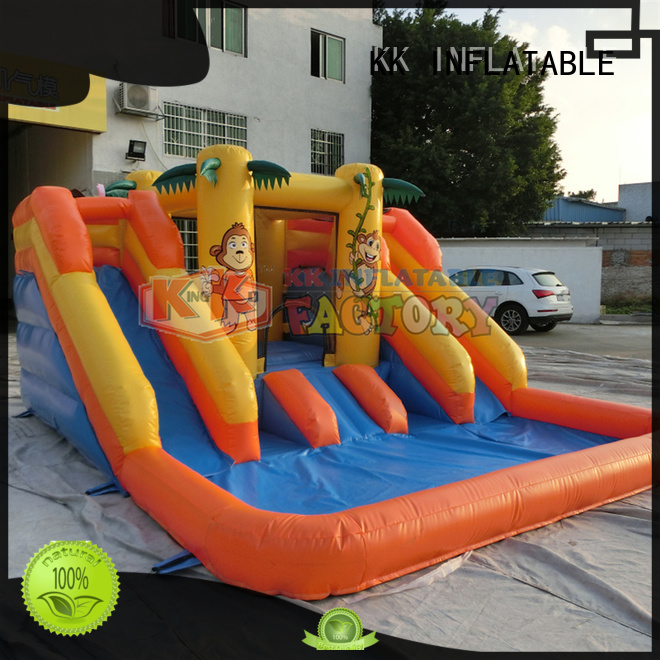 KK INFLATABLE cartoon inflatable water park free sample for paradise