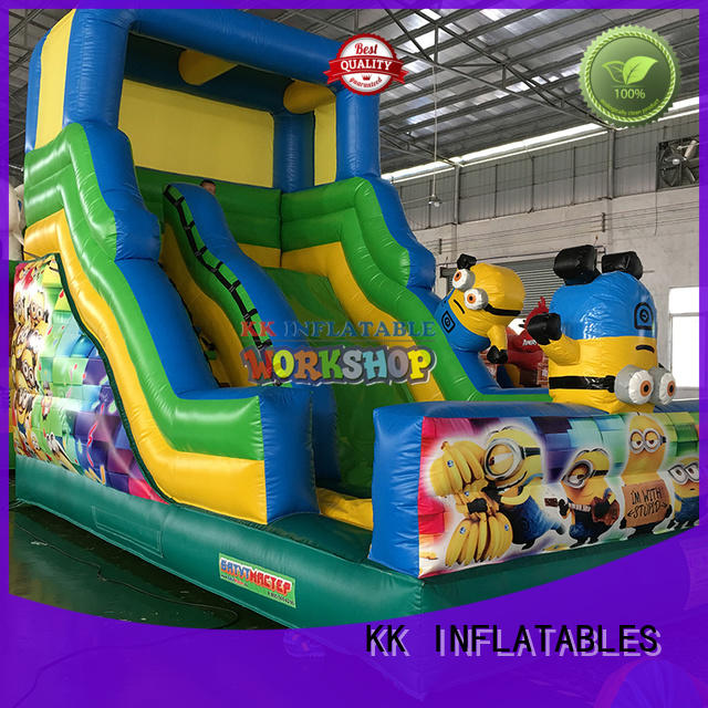 KK INFLATABLE commercial inflatable play center colorful for playground