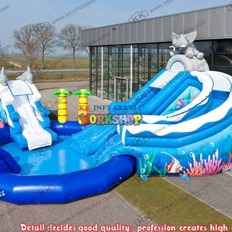 durable inflatable water playground good quality for seaside-1