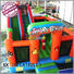 KK INFLATABLE creative bouncy castle with slide slide combination for playground